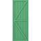 Ekena Millwork Americraft 6-Board Wood 2 Equal Panel Frmd Board-n-Batten Shutters w/Dbl Z-Bar, ARW102BF621X52LPH, PR ARW102BF621X52LPH - alternate 9